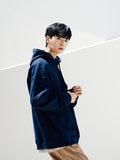 FEPL(ペプル) Original Solid Loose fit hoodie darknavy OGHD1934