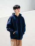 FEPL(ペプル) Original Solid Loose fit hoodie darknavy OGHD1934