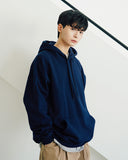 FEPL(ペプル) Original Solid Loose fit hoodie darknavy OGHD1934