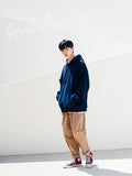 FEPL(ペプル) Original Solid Loose fit hoodie darknavy OGHD1934