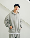 FEPL(ペプル) Original Solid Loose fit hoodie gray OGHD1934