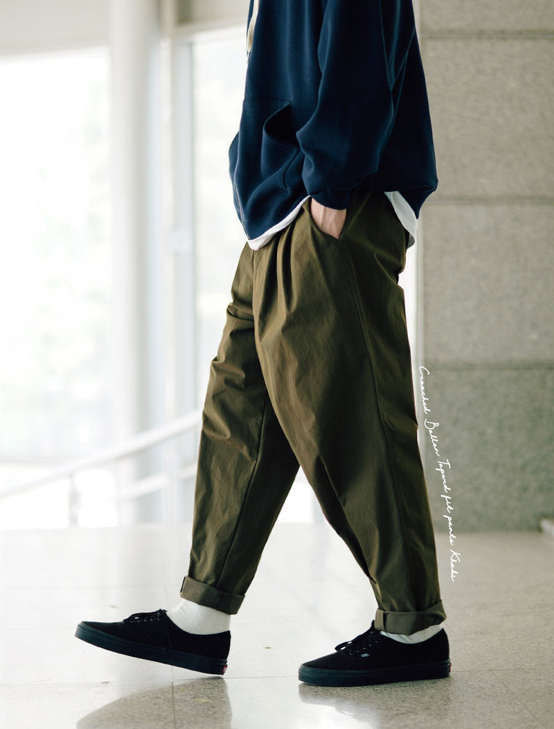 FEPL(ペプル) Tapered balloon pants deepkhaki SJLP1331