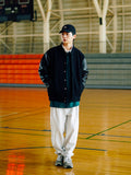 FEPL(ペプル) Minimal overfit stadium jacket black JDOT1319