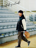 FEPL(ペプル) Minimal overfit stadium jacket darkgreen JDOT1319