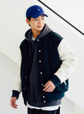 FEPL(ペプル) Minimal overfit stadium jacket darkgreen JDOT1319