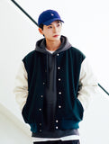 FEPL(ペプル) Minimal overfit stadium jacket darkgreen JDOT1319