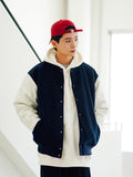 FEPL(ペプル) Minimal overfit stadium jacket navy JDOT1319