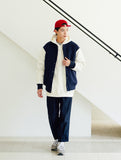 FEPL(ペプル) Minimal overfit stadium jacket navy JDOT1319