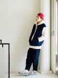 FEPL(ペプル) Minimal overfit stadium jacket navy JDOT1319