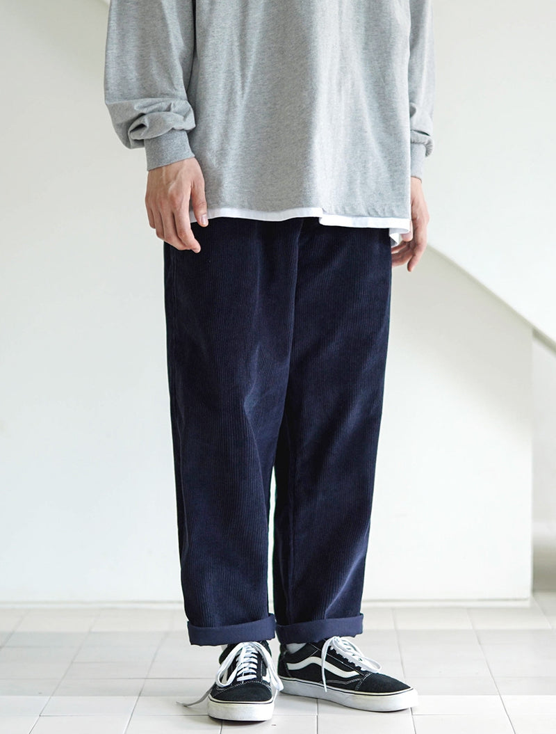 FEPL(ペプル) Rectus corduroy pants navy KYLP1329