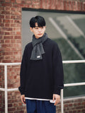 FEPL(ペプル) Heavy lambswool overfit knit black JDKN1325