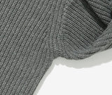 FEPL(ペプル) Heavy lambswool overfit knit gray JDKN1325