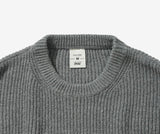 FEPL(ペプル) Heavy lambswool overfit knit gray JDKN1325