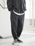 FEPL(ペプル) Luster wide jogger pants charcoal KYLP1324