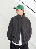 FEPL(ペプル) Luster two-way wind zip up charcoal KYOT1321