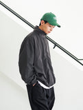 FEPL(ペプル) Luster two-way wind zip up charcoal KYOT1321