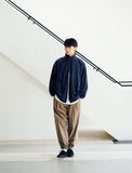 FEPL(ペプル) Luster two-way wind zip up navy KYOT1321