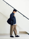 FEPL(ペプル) Luster two-way wind zip up navy KYOT1321