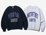 FEPL(ペプル) Not this earth graphic sweat shirt navy JDMT1341