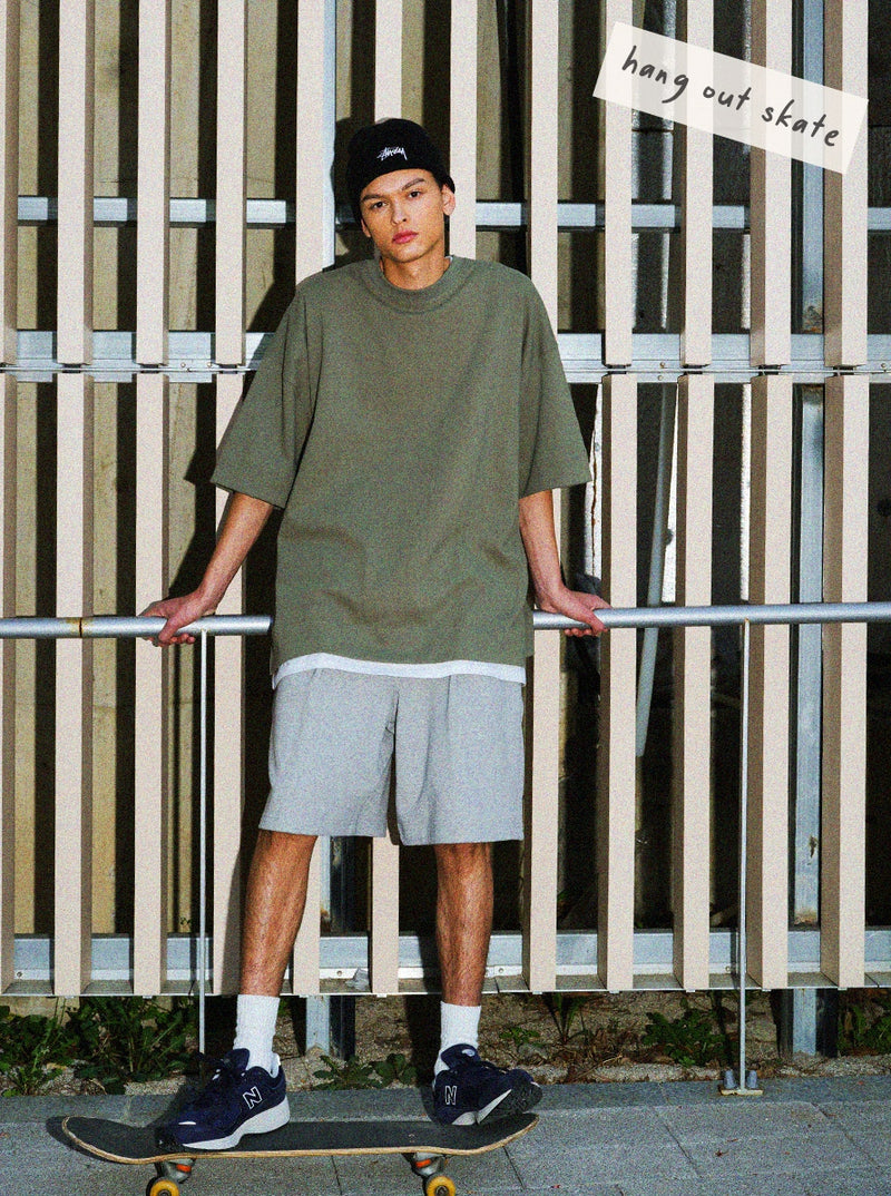 FEPL(ペプル) Big bulky ovrefit half sleeve T-shirt JDST1343