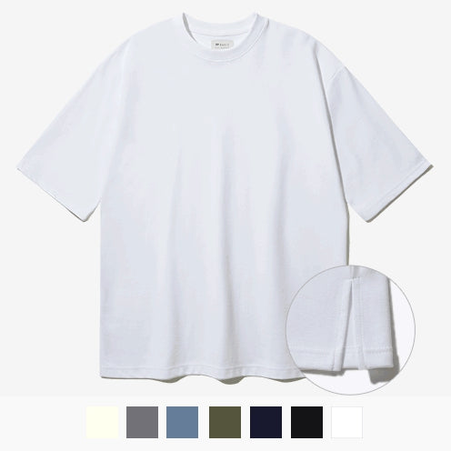 FEPL(ペプル) Double layer slit half sleeve T-shirt SJST1357