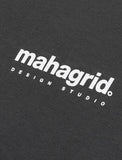 mahagrid (マハグリッド)   ORIGIN LOGO LS TEE [CHARCOAL]