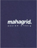 mahagrid (マハグリッド)   ORIGIN LOGO LS TEE [DEEP PURPLE]