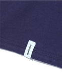 mahagrid (マハグリッド)   ORIGIN LOGO LS TEE [DEEP PURPLE]
