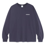 mahagrid (マハグリッド)   ORIGIN LOGO LS TEE [BLACK BERRY]