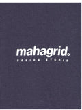 mahagrid (マハグリッド)   ORIGIN LOGO LS TEE [BLACK BERRY]