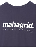 mahagrid (マハグリッド)   ORIGIN LOGO LS TEE [BLACK BERRY]