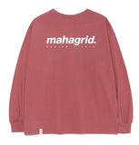 mahagrid (マハグリッド)   ORIGIN LOGO LS TEE [DEEP PINK]