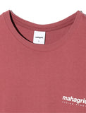 mahagrid (マハグリッド)   ORIGIN LOGO LS TEE [DEEP PINK]