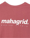 mahagrid (マハグリッド)   ORIGIN LOGO LS TEE [DEEP PINK]