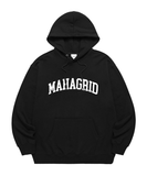 mahagrid (マハグリッド) VARSITY LOGO HOODIE [BLACK]