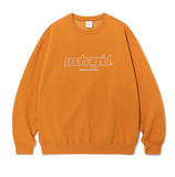 mahagrid (マハグリッド) THIRD LOGO CREWNECK [ORANGE]