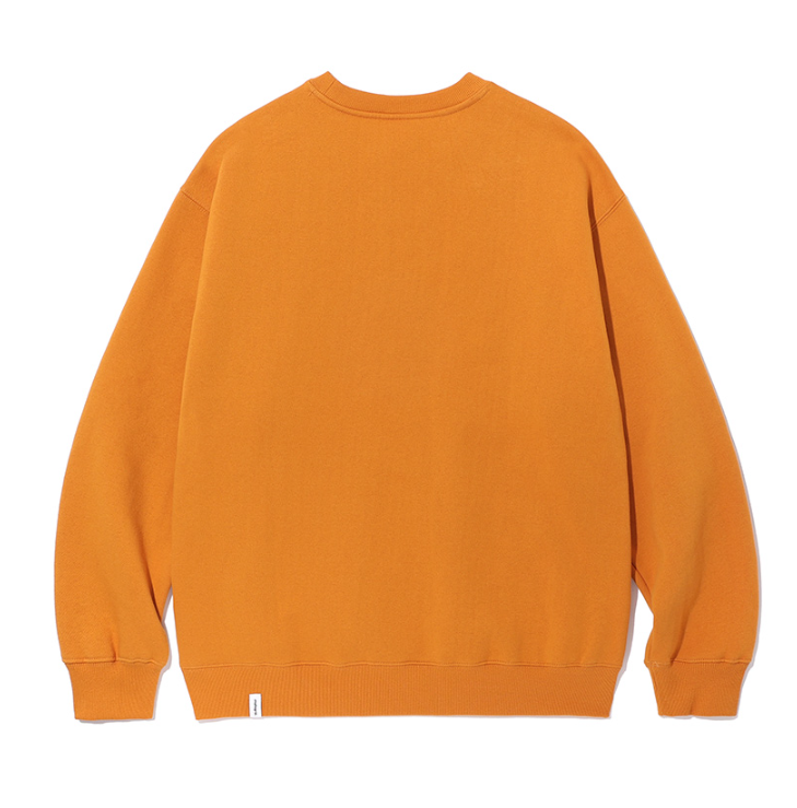 mahagrid (マハグリッド) THIRD LOGO CREWNECK [ORANGE]