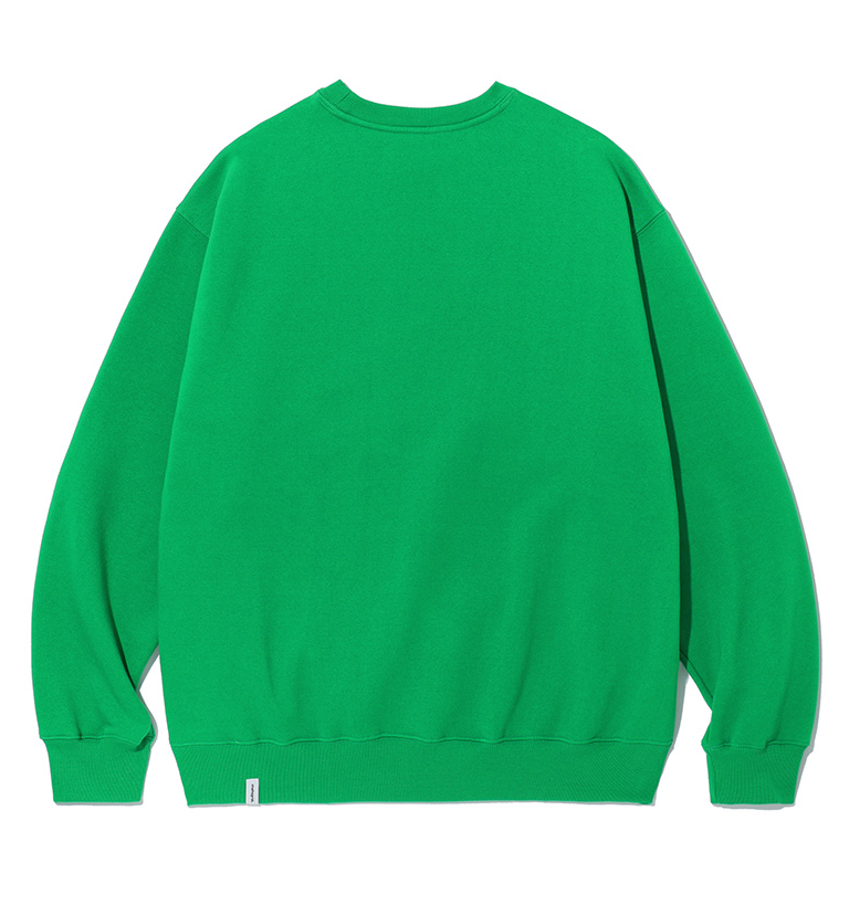 mahagrid (マハグリッド) THIRD LOGO CREWNECK [GREEN]