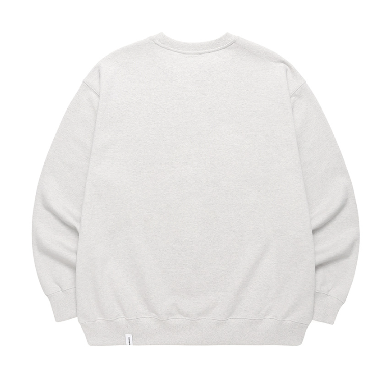 mahagrid (マハグリッド) THIRD LOGO CREWNECK [OATMEAL]