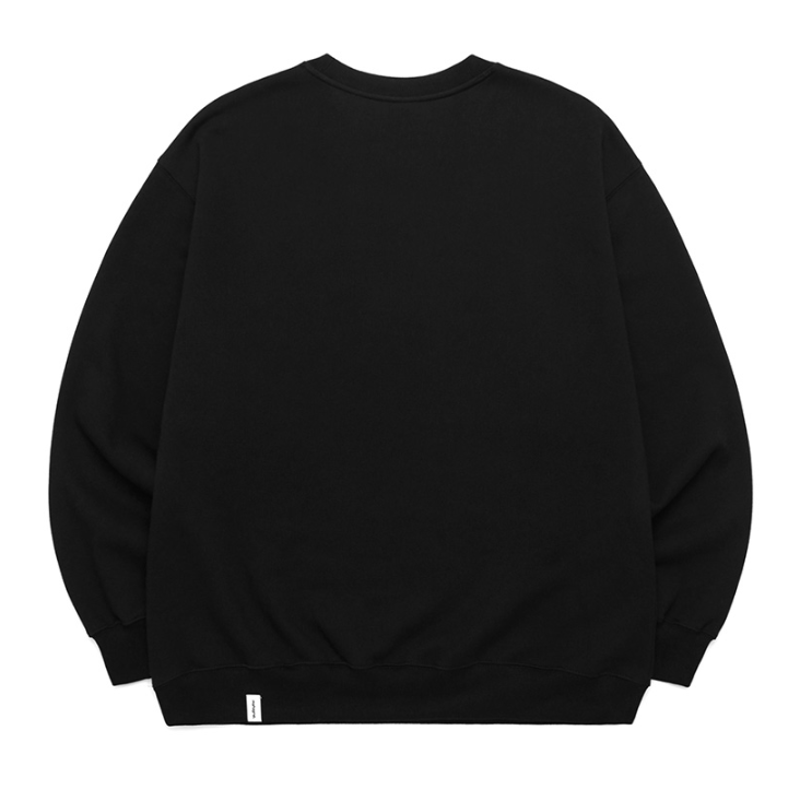 mahagrid (マハグリッド) THIRD LOGO CREWNECK [BLACK]
