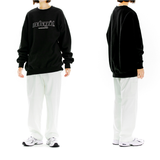 mahagrid (マハグリッド) THIRD LOGO CREWNECK [BLACK]