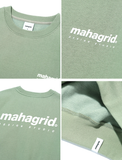 mahagrid (マハグリッド) ORIGIN LOGO CREWNECK [GREEN]
