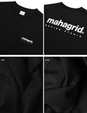 mahagrid (マハグリッド) ORIGIN LOGO CREWNECK [BLACK]