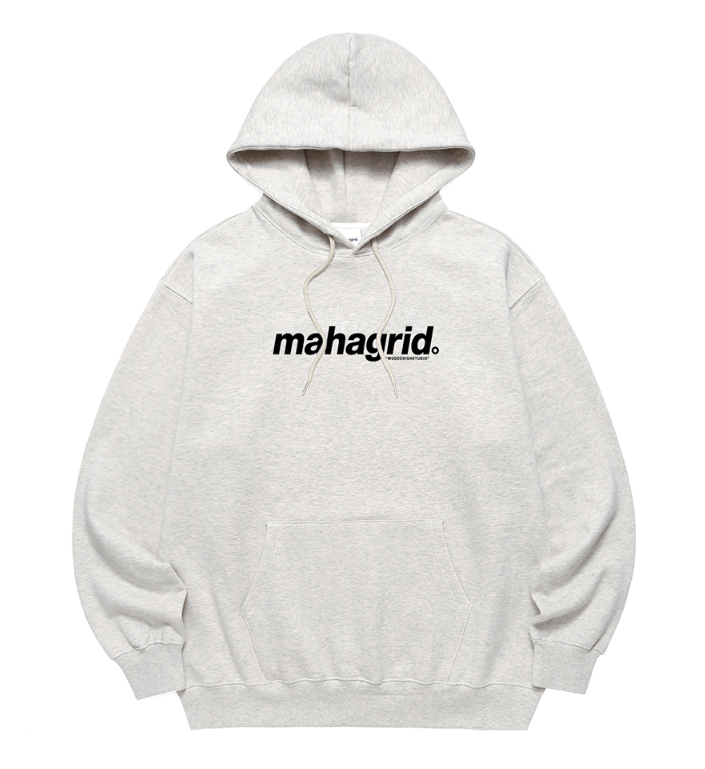 mahagrid (マハグリッド) BASIC LOGO HOODIE [OATMEAL]