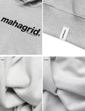 mahagrid (マハグリッド) BASIC LOGO HOODIE [GREY]
