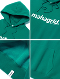 mahagrid (マハグリッド) BASIC LOGO HOODIE [GREEN]