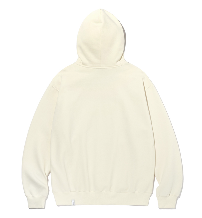 mahagrid (マハグリッド) BASIC LOGO HOODIE [CREAM]