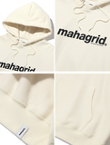 mahagrid (マハグリッド) BASIC LOGO HOODIE [CREAM]