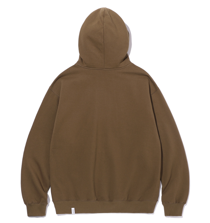 mahagrid (マハグリッド) BASIC LOGO HOODIE [BROWN]