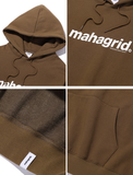 mahagrid (マハグリッド) BASIC LOGO HOODIE [BROWN]